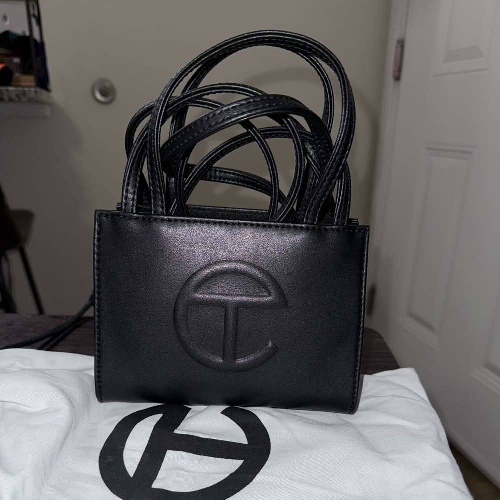 Telfar Black Mini Bag